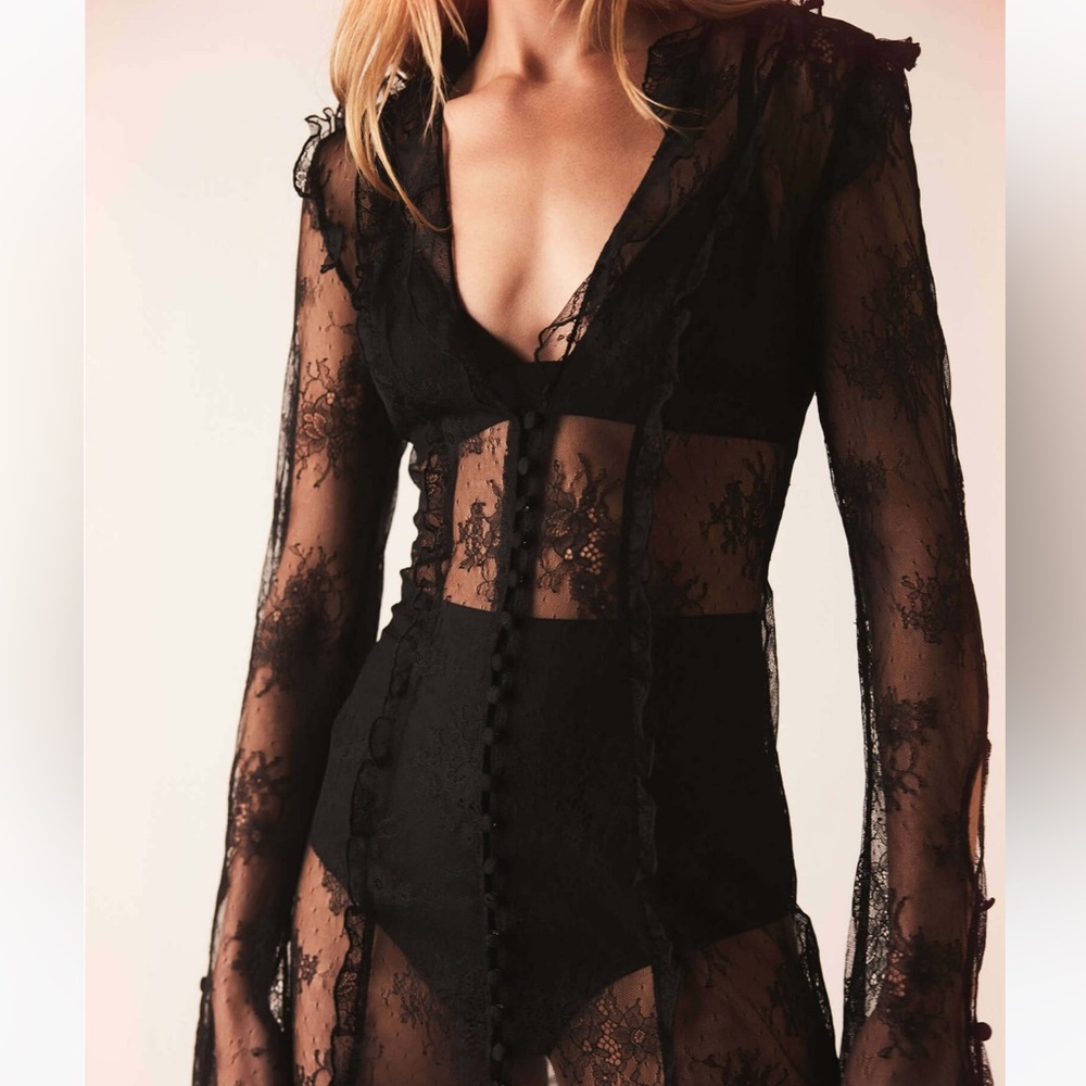 RAT & BOA Mini Lace Dress